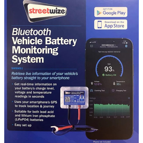Wildhunter.ie - Streetwize | Bluetooth Battery Monitoring System -  Battery Chargers 
