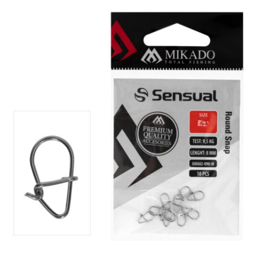 Wildhunter.ie - Mikado | Round Snap | 10pcs -  Snaps & Swivels 