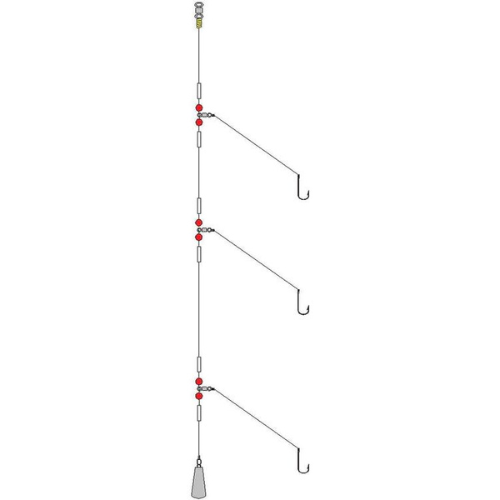 Wildhunter.ie - Shamrock | Tackle 3 Hook Flapper Rig -  Trace & Rig Making 