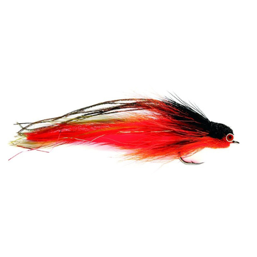 Wildhunter.ie - Fulling Mill | Andino Deceiver Orange & Black -  Pike Flies 