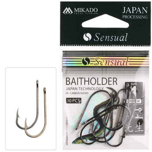 Wildhunter.ie - Mikado | Sensual Baitholder Hooks BR | 10pcs -  Single Style Hooks 