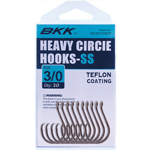 Wildhunter.ie - BKK | Heavy Circle SS Hooks -  Offset Hooks 