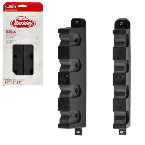 Wildhunter.ie - Berkley | Fishing Horizontal 4 Rod Rack -  Rod & Reel Storage 