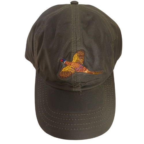 Wildhunter.ie - Walker & Hawkes | Wax Baseball Cap | With Logo | Olive -  Hats 