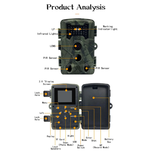 Wildhunter.ie - Hunting, Security, Game Trail Camera | 58MP | 2.7K Resolution | 32GB -  Trail Cameras 