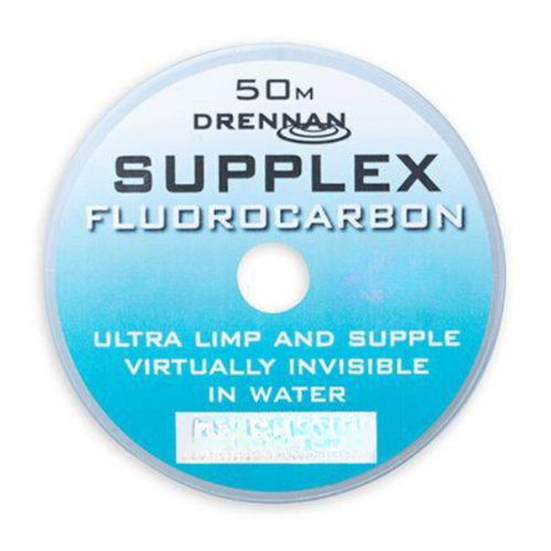 Wildhunter.ie - Drennan Supplex Fluorocarbon 50m | 1.7lb | 0.105mm | 0.77kg -  Monofilament Lines 