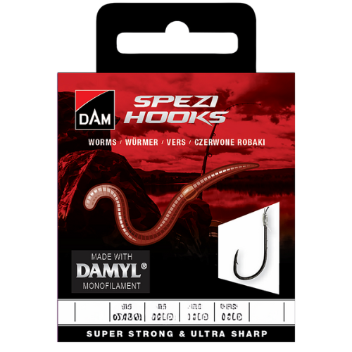 DAM | Spezi Worms Hooks