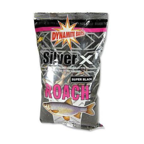 Dynamite | Silver X Roach Super Black Groundbait | 900g