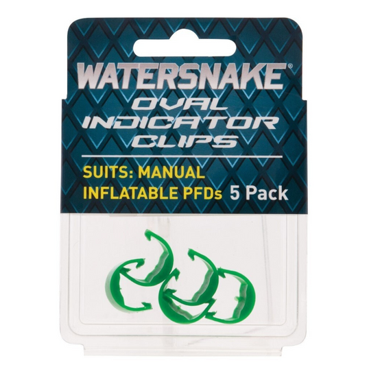 Watersnake | 5 Pack of Replacement Indicator Clips to Suit Manual Inflatable PFDs