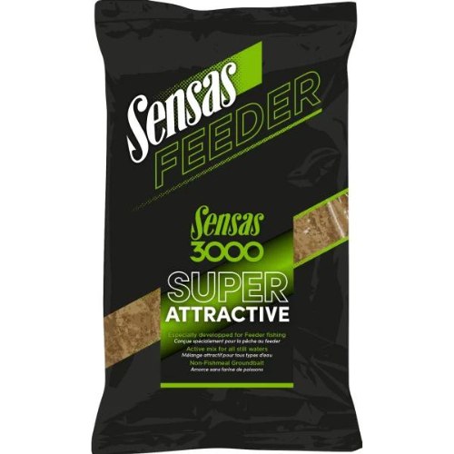 Wildhunter.ie - Sensas 3000 | Feeder Super Attractive | 1kg -  Coarse Fishing Groundbait 