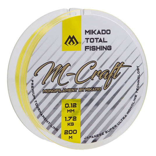 Mikado | M-Craft Monofilament | 200m | Fluo Yellow