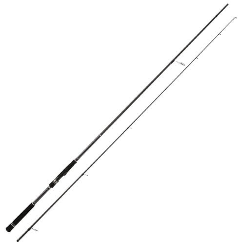 Load image into Gallery viewer, Mikado MFT Craft 240cm Spinning Rod. High-performance black fishing rod with silver accents and ergonomic handle.
