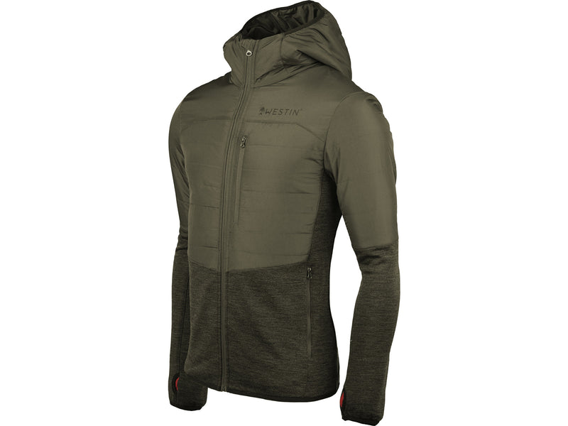 Load image into Gallery viewer, Westin Thermo Knit Jacket Beluga Green
