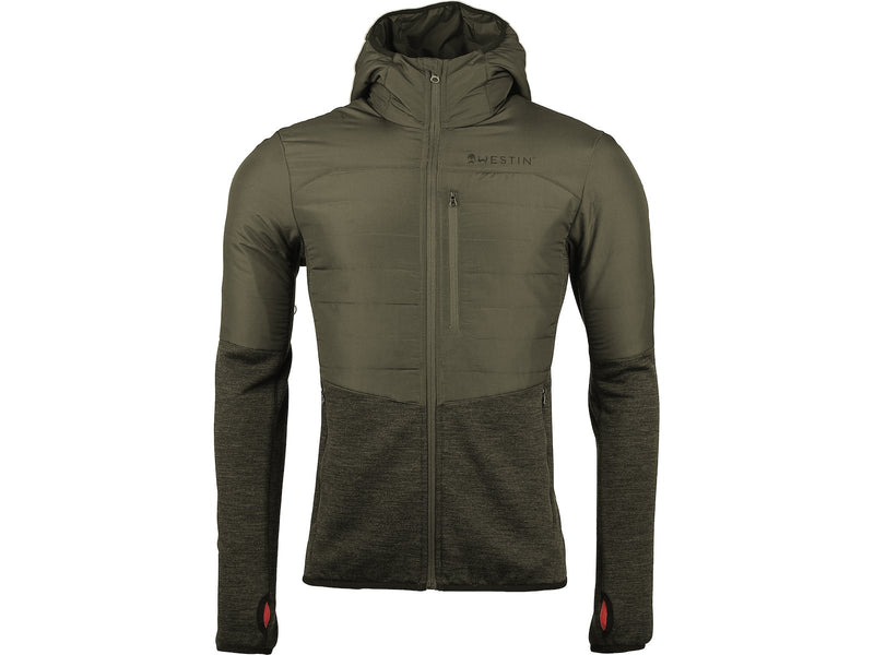 Load image into Gallery viewer, Westin Thermo Knit Jacket Beluga Green
