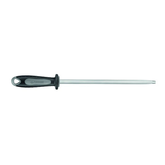 Fischer | Round Steel | 30cm | Dual Material Handle | Black