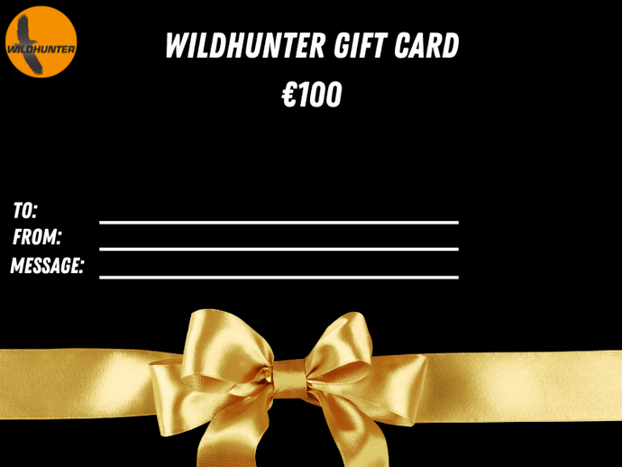 Wildhunter.ie - €100 Voucher / Gift Card -  Gift Cards 