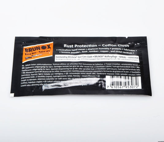 Wildhunter.ie - Brunox | Turbo Spray Rust Protection Cotton Cloth -  Gun Cleaning Kits 