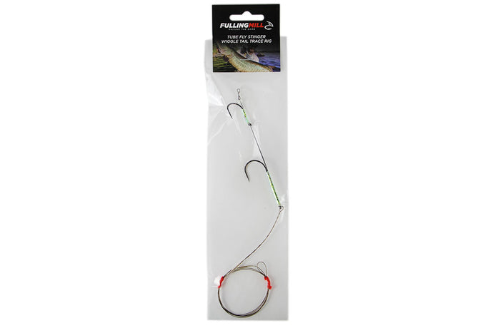 Wildhunter.ie - Fullingmill | Tube Fly Stinger Wiggle Tail Trace Rig -  Predator Rig Making 