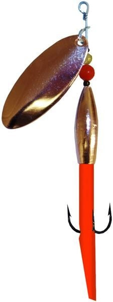 Wildhunter.ie - Flying C | Bullet | Flo Orange/Gold -  Trout/Salmon Lures 