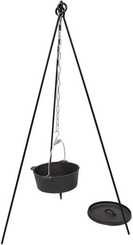Wildhunter.ie - Rock N River | Dutch Oven 8.5L | With Tripod & Lidlifter -  Camping Utensils 