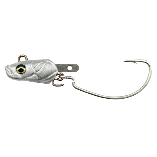 Wildhunter.ie - Savage Gear | Sandeel V2 Jighead WL | Tail110 | Neutral | 3pcs -  Predator Jig Heads 