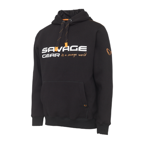 Wildhunter.ie - Savage Gear | Cosmo Hoodie | Black Ink -  Fishing Jumpers 