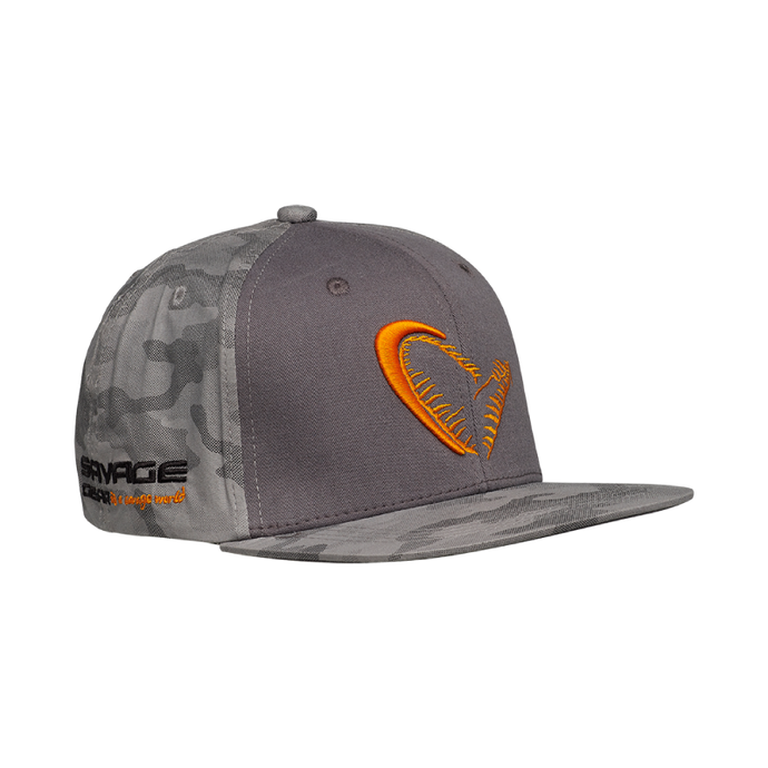 Wildhunter.ie - Savage Gear | Flex Fit Camo Cap | One Size | Camo/Grey -  Hats 