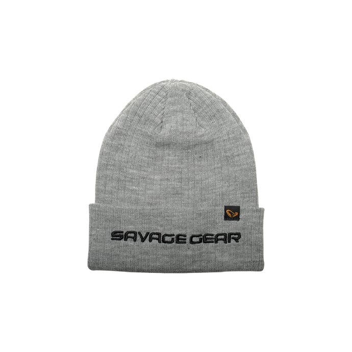 Wildhunter.ie - Savage Gear | Fold-Up Beanie | Light Grey Melange | One Size -  Hats 