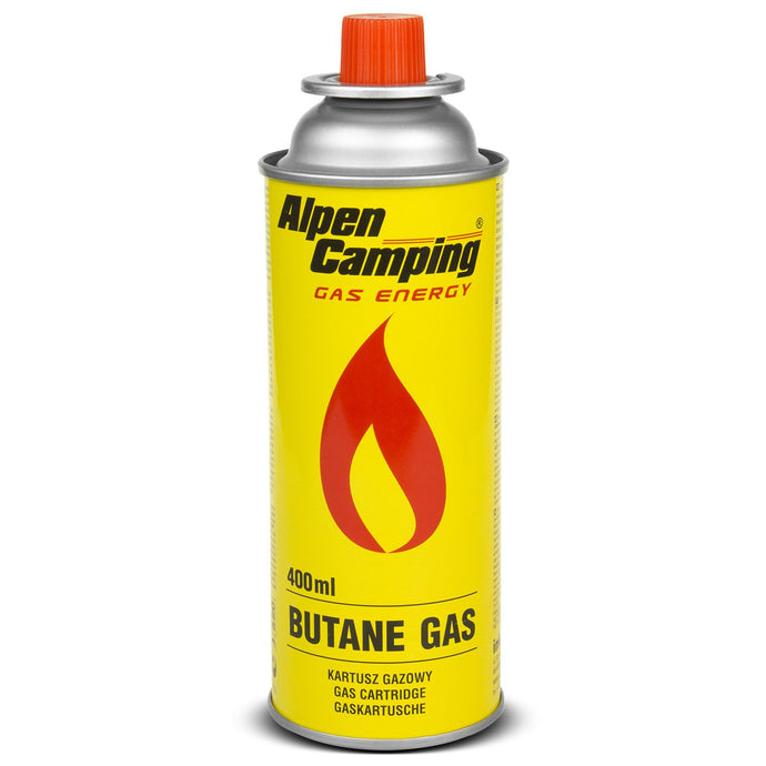 Wildhunter.ie - Alpen Camping | Camping Gas Canister | 227g | 400ml | 4 pack -  Gas Cookers 