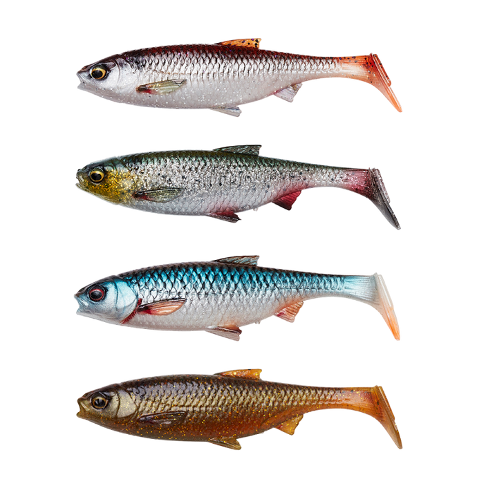 Wildhunter.ie - Savage Gear | 3D River Roach | Clear Water Mix | 4pcs -  Predator Lures 