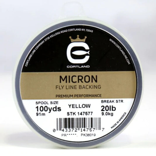Wildhunter.ie - Cortland | Micron Fly Line Backing | 91m | 9.0kg -  Fly Fishing Leaders & Tippets 