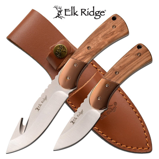 Wildhunter.ie - Elk Ridge | Fixed Blade Knife | 2pce Set -  Knives 