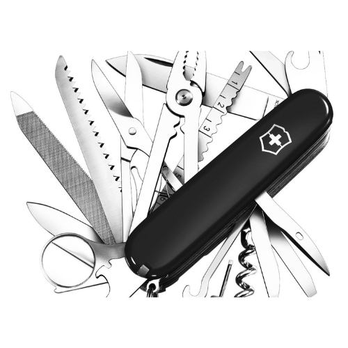 Wildhunter.ie - Victorinox | Swiss Champ Pocket Knife | Black -  Knives 