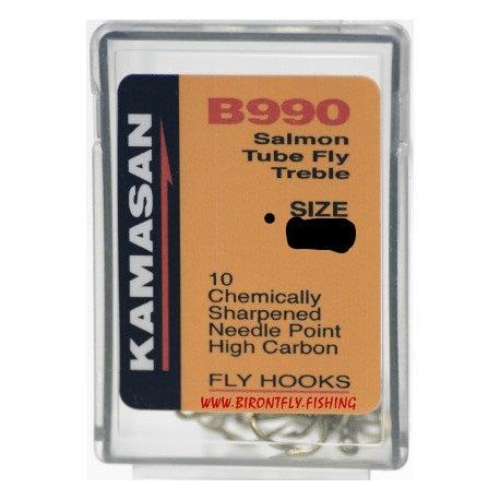 Wildhunter.ie - Kamasan | B990 | Salmon Tube Fly Treble -  Fly Fishing Hooks 