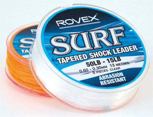 Wildhunter.ie - Rovex | Tapered Shock Leader | 70lb | Clear -  Predator Lines 