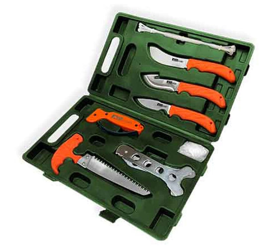 Wildhunter.ie - Accusharp | Hunters Processing Kit | 9pc -  Butchering Equipment 