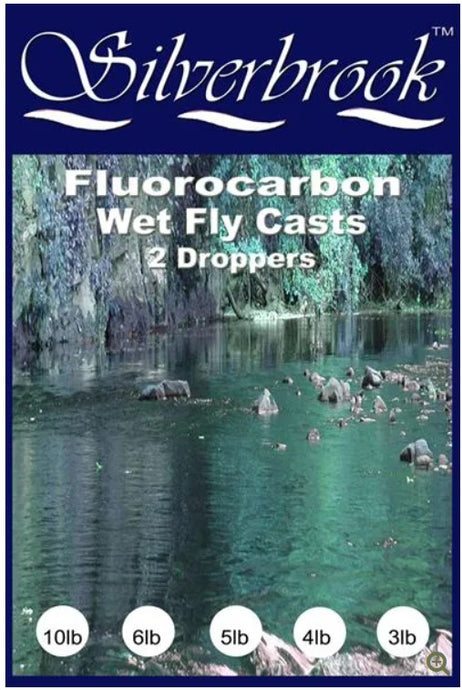 Wildhunter.ie - Silverbrook | 12ft Fluorocarbon Tapered Wet Fly Cast -  Fly Fishing Leaders & Tippets 