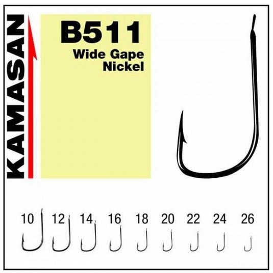 Wildhunter.ie - Kamasan | B511 Wide Gape Hook -  Predator Hooks 