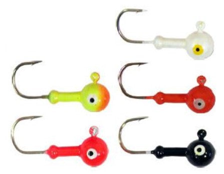 Load image into Gallery viewer, Wildhunter.ie - Dennett | Round Jig Heads | Assorted Colours -  Predator Jig Heads 
