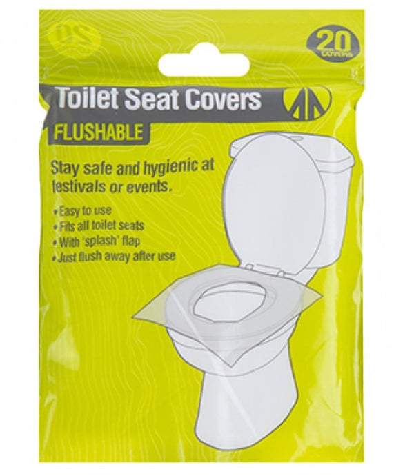 Wildhunter.ie - Summit | Festival/Camping Toilet Seat Covers | 20 Pack -  Camping Accessories 