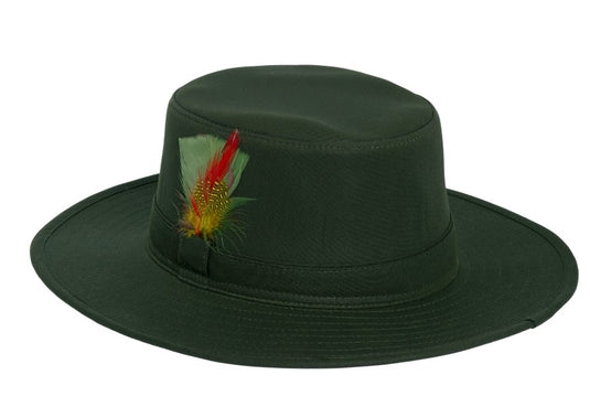 Wildhunter.ie - Walker And Hawkes | Waxed Outback Hat | Olive -  Hats 