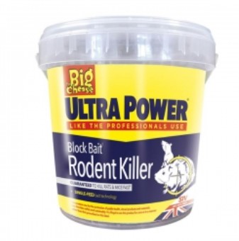 Wildhunter.ie - Big Cheese | Ultra Power Block Bait Rodent Killer | 15 X 20G -  Traps 