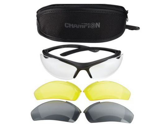 Wildhunter.ie - Champion | Shooting Glasses | 3 Lenses -  Shooting Accessories 