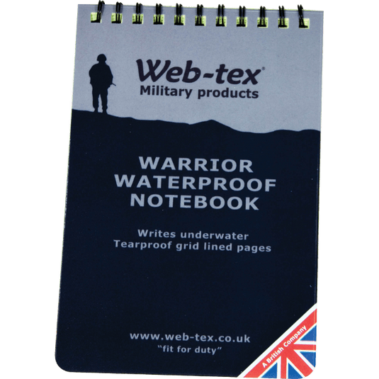 Wildhunter.ie - Web-Tec | Warrior Notebook -  Camping Accessories 