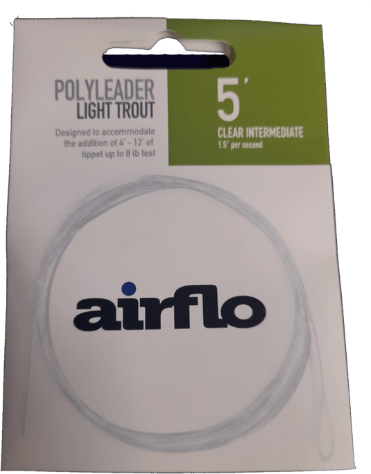 Wildhunter.ie - Airflo | Light Trout Polyleader | 5' Intermediate -  Fly Fishing Leaders & Tippets 