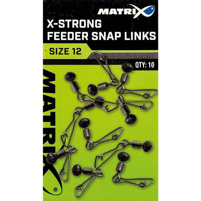 Wildhunter.ie - Matrix | X-Strong Feeder Snap Links -  Coarse Fishing Accessories 