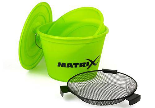 Wildhunter.ie - Matrix | Bucket Set Inc. Tray And Riddle | Lime -  Coarse Fishing Accessories 