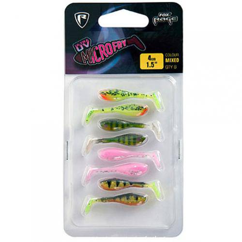 Wildhunter.ie - Fox Rage | Ultra UV | Microfry | 4cm | 8 pcs -  Predator Lures 