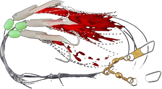 Wildhunter.ie - Connemara | Salt Water Hokkai Red | 3 Hook | 2/0 -  Sea Fishing Lures 