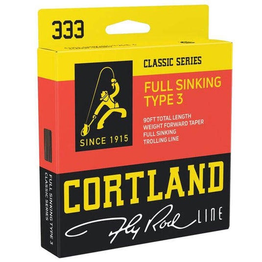 Wildhunter.ie - Cortland | Fly Line | 333 Classic Series | Sinking -  Fly Fishing Lines & Braid 